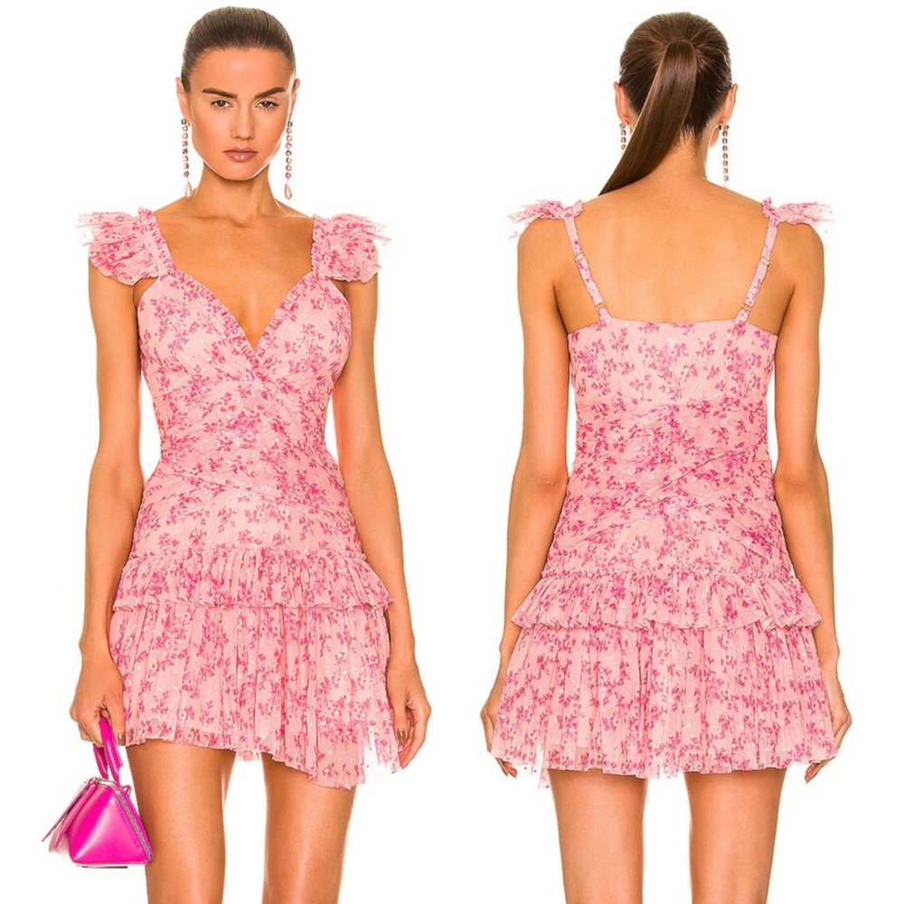 LoveShackFancy Roey Mini Dress
